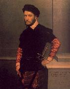 Giovanni Battista Moroni Portrait of the Duke of Albuquerque oil painting reproduction